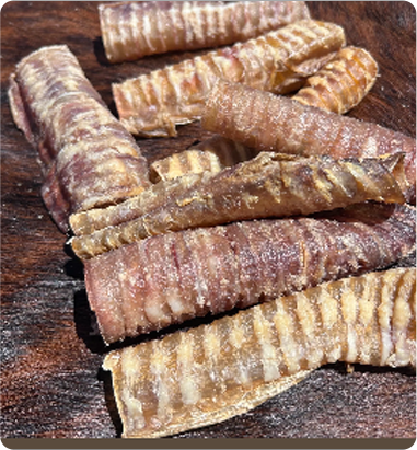 6” Beef Trachea Natural Dog Treats