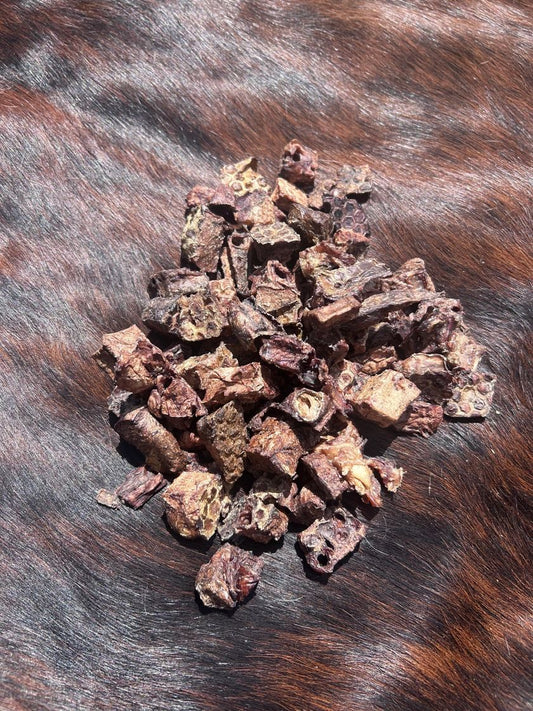 4 oz. of Beef Lung Cubes